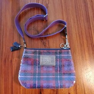 Coach Sequin poppy crossbody purse